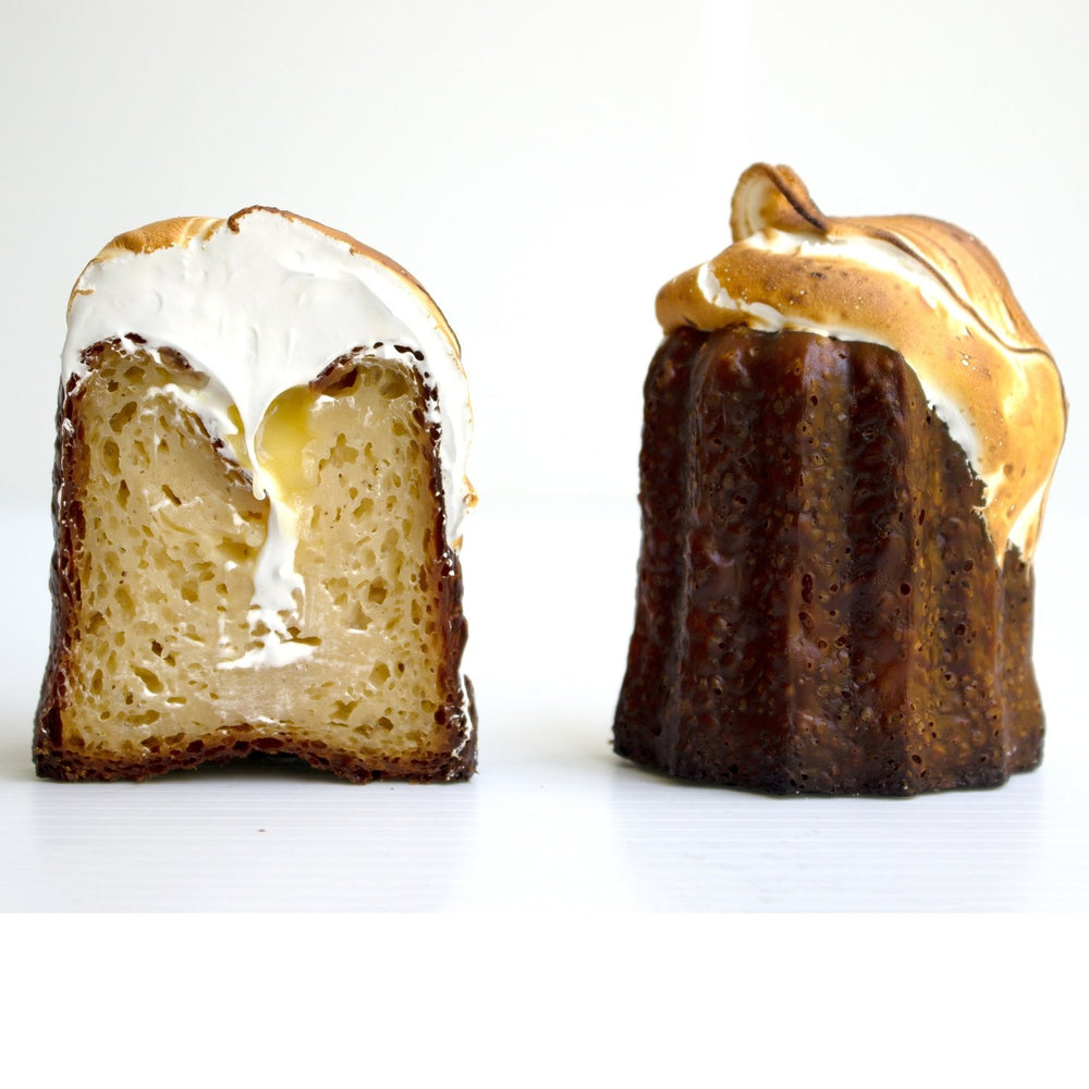 Lemon Meringue Canelé