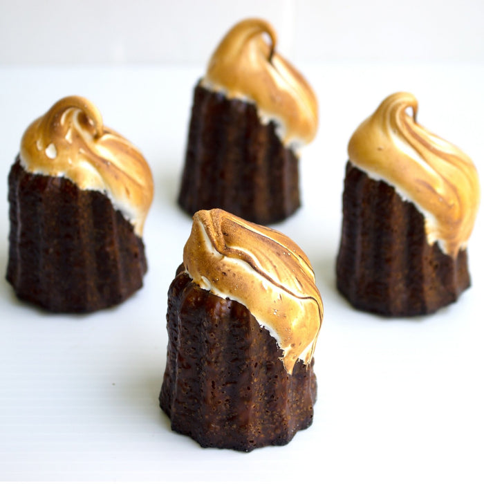 Lemon Meringue Canelé