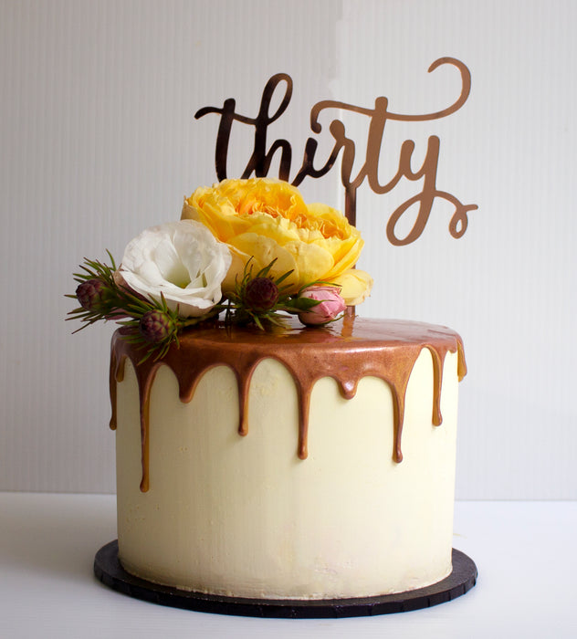 Vanilla Bean Butter Cake